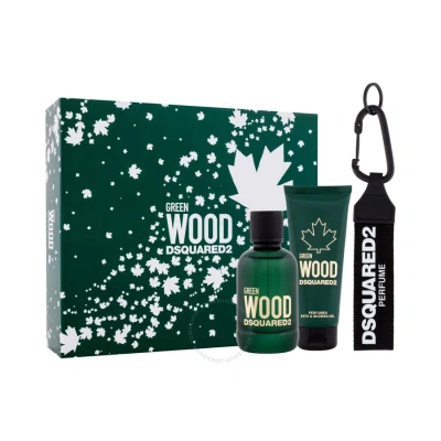 Dsquared2 Men's Green Wood Gift Set Fragrances 8011003877263 In White