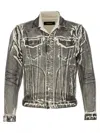 Dsquared2 Grey Denim Jacket In Grey