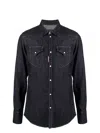Dsquared2 Hemp Western Denim Shirt