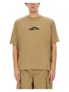 Dsquared2 Dsquared Men "icon New Generation Loose Fit" T-shirt In Beige