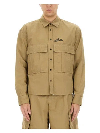 DSQUARED2 MEN'S ICON RIPSTOP SHIRT