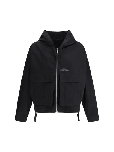 DSQUARED2 DSQUARED2 MEN ICON RIPSTOP WINDBREAKER JACKET
