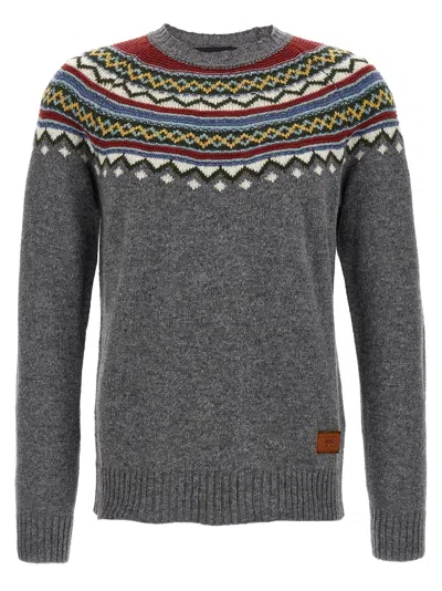 DSQUARED2 DSQUARED2 MEN INTARSIA SWEATER
