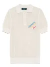 Dsquared2 Knit Polo In Multicolor