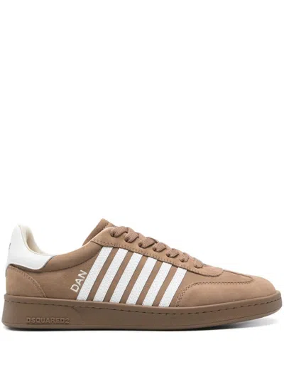 Dsquared2 Men's Lace-up Low Top Sneakers In M346