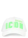 Dsquared2 Logo Baseball Cap In White