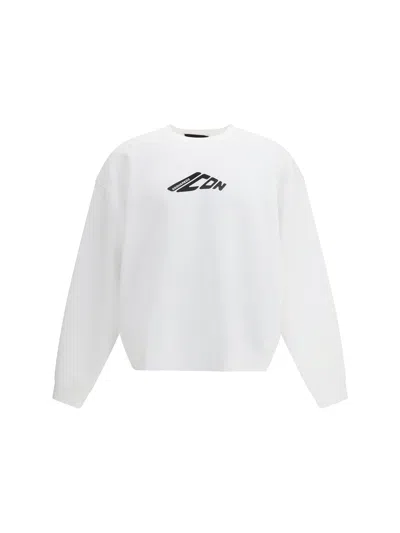 Dsquared2 Men Logoed Sweatshirt In White