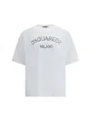 Dsquared2 Dsquared Men Printed T-shirt In White