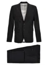 Dsquared2 Pinstripe-pattern Three-piece Suit In Black