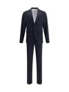 Dsquared2 Tailored Wool Suit With Peaked Lapels In Blue