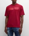Dsquared2 Loose Fit T-shirt In White