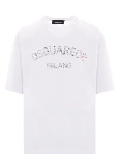 DSQUARED2 MEN'S LOOSE FIT T-SHIRT T-SHIRT