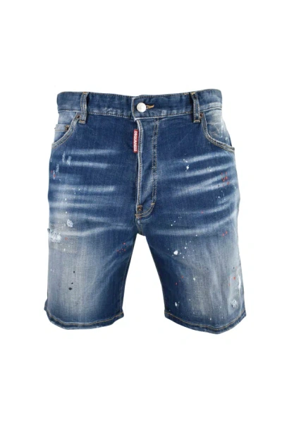 DSQUARED2 DSQUARED2 MEN MARINE SHORT