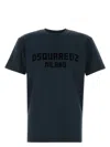Dsquared2 Dsquared Men Midnight Blue Cotton T-shirt