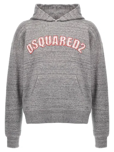 Dsquared2 Men's Nyc Fit Hoodie In Gray