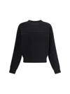 Dsquared2 Ribbed-hem Crew-neck Sweatshirt In Black