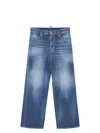 Dsquared2 Classic Five-pocket Jeans With Subtle Fading And Distressing