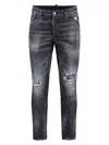 Dsquared2 Pants 5 Pockets In Black