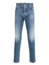 Dsquared2 Cool Guy Mid-rise Slim-fit Jeans In Blue Navy