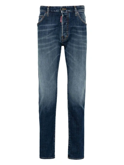 Dsquared2 Cool Guy Skinny-cut Jeans In Blue Navy