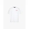 Dsquared2 Mens Peaky Lake Cotton-jersey T-shirt In White