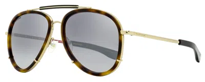 DSQUARED2 MEN'S PILOT SUNGLASSES D2 0010/S 05LGO GOLD/HAVANA 58MM