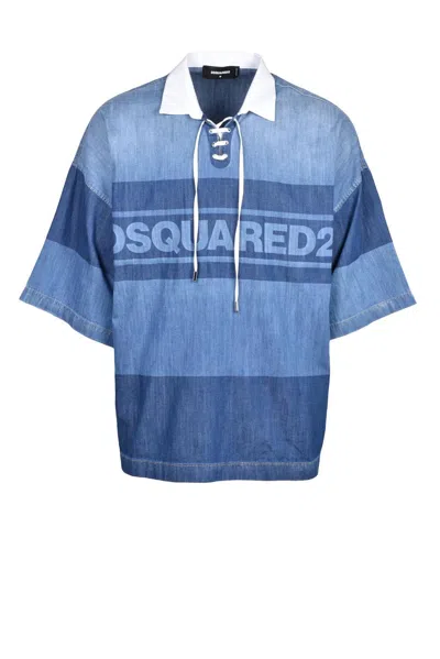 Dsquared2 Men's Polo Shirt - Blue