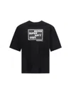 Dsquared2 Oversized Cotton T-shirt Featuring Graphic Design In Black