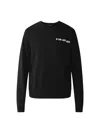 Dsquared2 Cotton Sweatshirt With Dsquared Print In Black