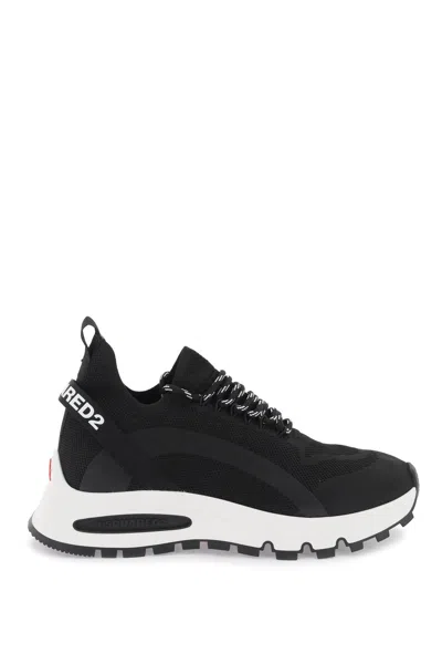 Dsquared2 Men's Recycled Fabric Black Sneakers
