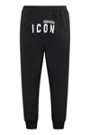 DSQUARED2 MEN'S RELAXED FIT COTTON TRACK PANTS FOR FW23