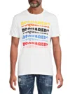 Dsquared2 Man T-shirt White Size Xxl Cotton In White