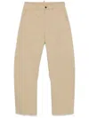 Dsquared2 Men Ripped Chino Pants In Metallic