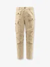 Dsquared2 Men Sexy Cargo Cotton Trousers In White