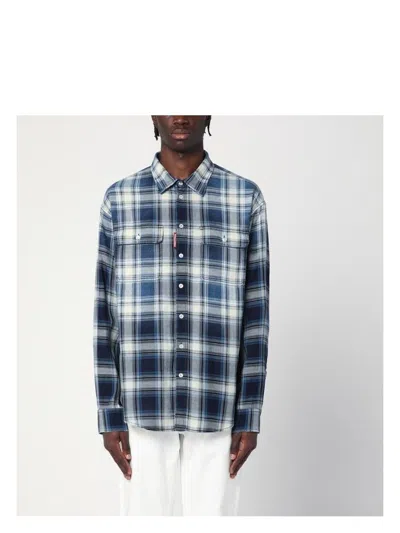 DSQUARED2 MEN'S SHIRT CHECK PATTERN