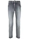 Dsquared2 Skater Grey Jeans In Black