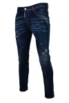 Dsquared2 Easy Wash Skater Jeans In Blue Denim In Blue