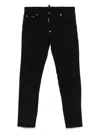 Dsquared2 Trousers Featuring Belt Loops And Five Pockets In Black