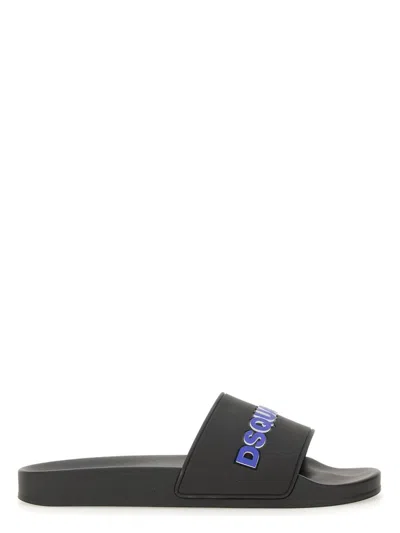 DSQUARED2 MEN'S SLIDE WITH LOGO