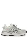 Dsquared2 Dsquared Multicolor Fabric, Mesh And Rubber Dash Sneakers In White