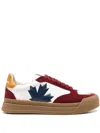 Dsquared2 Logo-print Low-top Sneakers In Multicolor