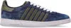 Dsquared2 Denim Lace-up Sneakers In Denim Militare