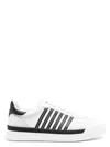 Dsquared2 Blackwhite Black White New Jersey Leather Sneakers