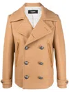 Dsquared2 Outerwear In Walnut