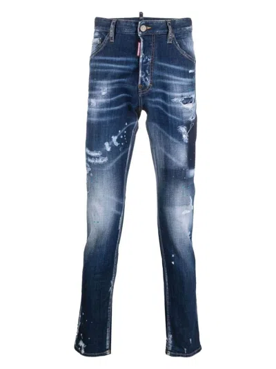 DSQUARED2 MEN'S STRETCH COTTON TIFFANY JEANS | SIZE 50 | S71LB1102S30342470
