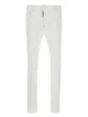 Dsquared2 Dsquared Men White Stretch Denim Cool Guy Jeans In White