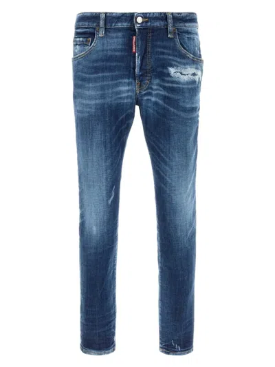 DSQUARED2 MEN'S STRETCH DENIM SKATER JEANS