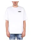 Dsquared2 Dsquared Men Surf Board Skater T-shirt In White