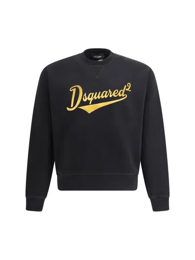Dsquared2 Men Sweatshirt In Black