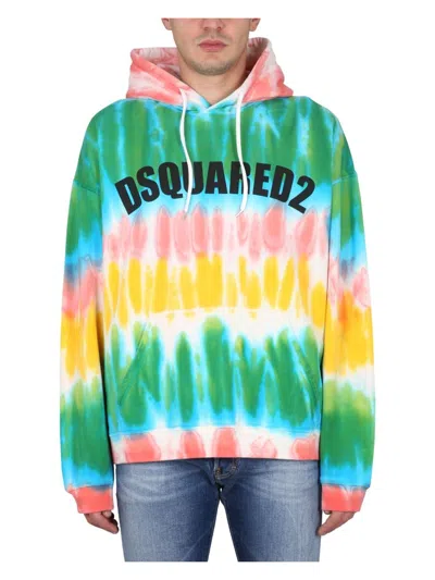 DSQUARED2 MEN'S SWEATSHIRT WITH LOGO | SIZE MEDIUM | S71GU0567